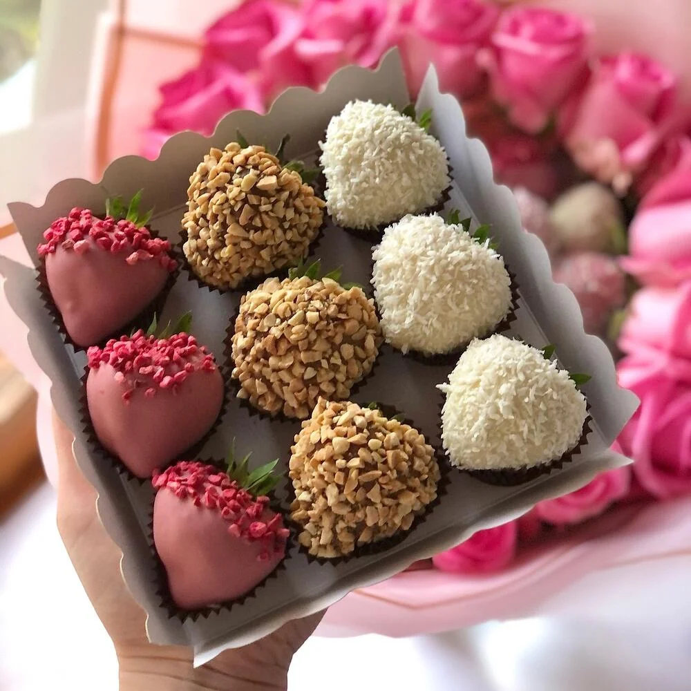 Клубника в бельгийском шоколаде