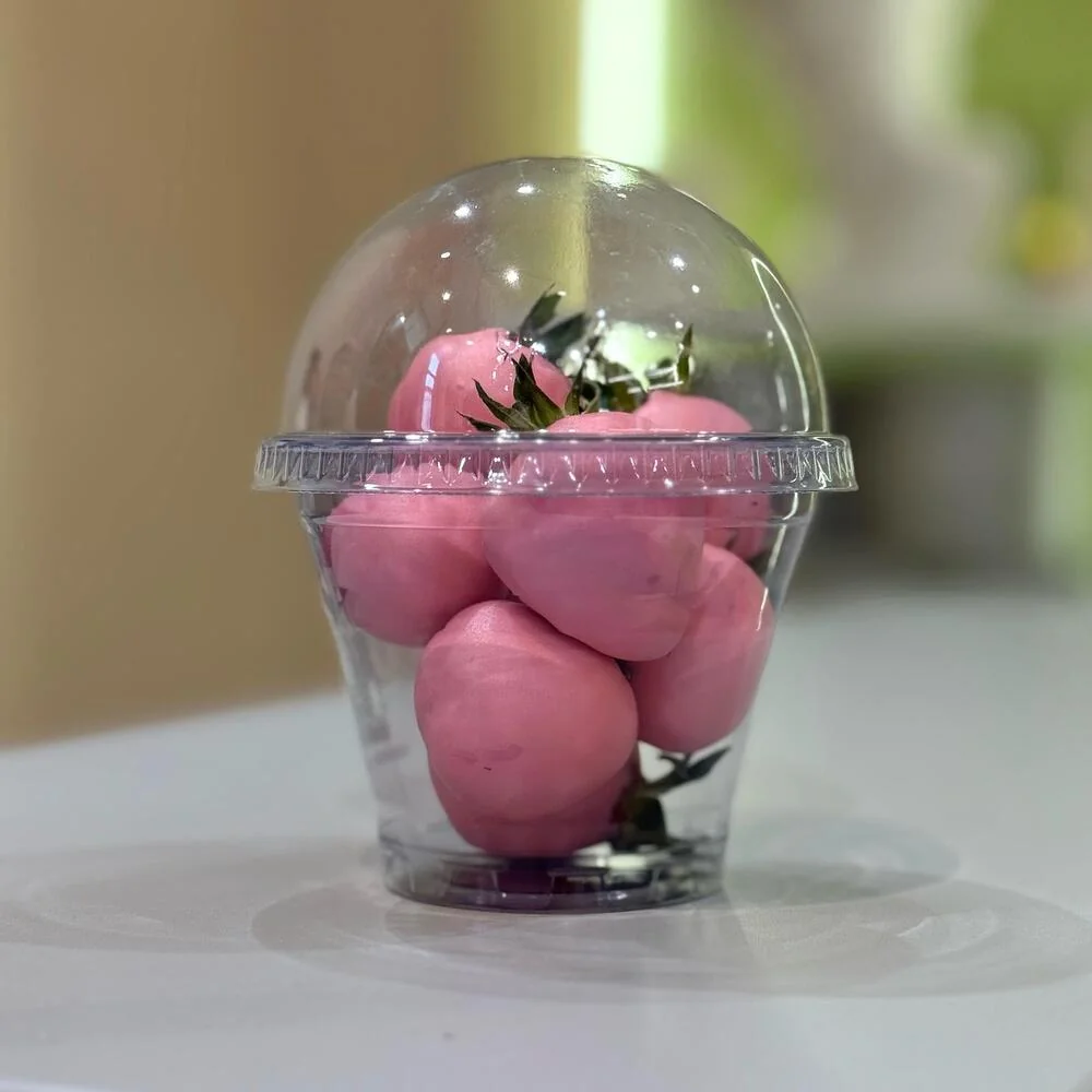 Клубника в шоколаде в стакане 150г