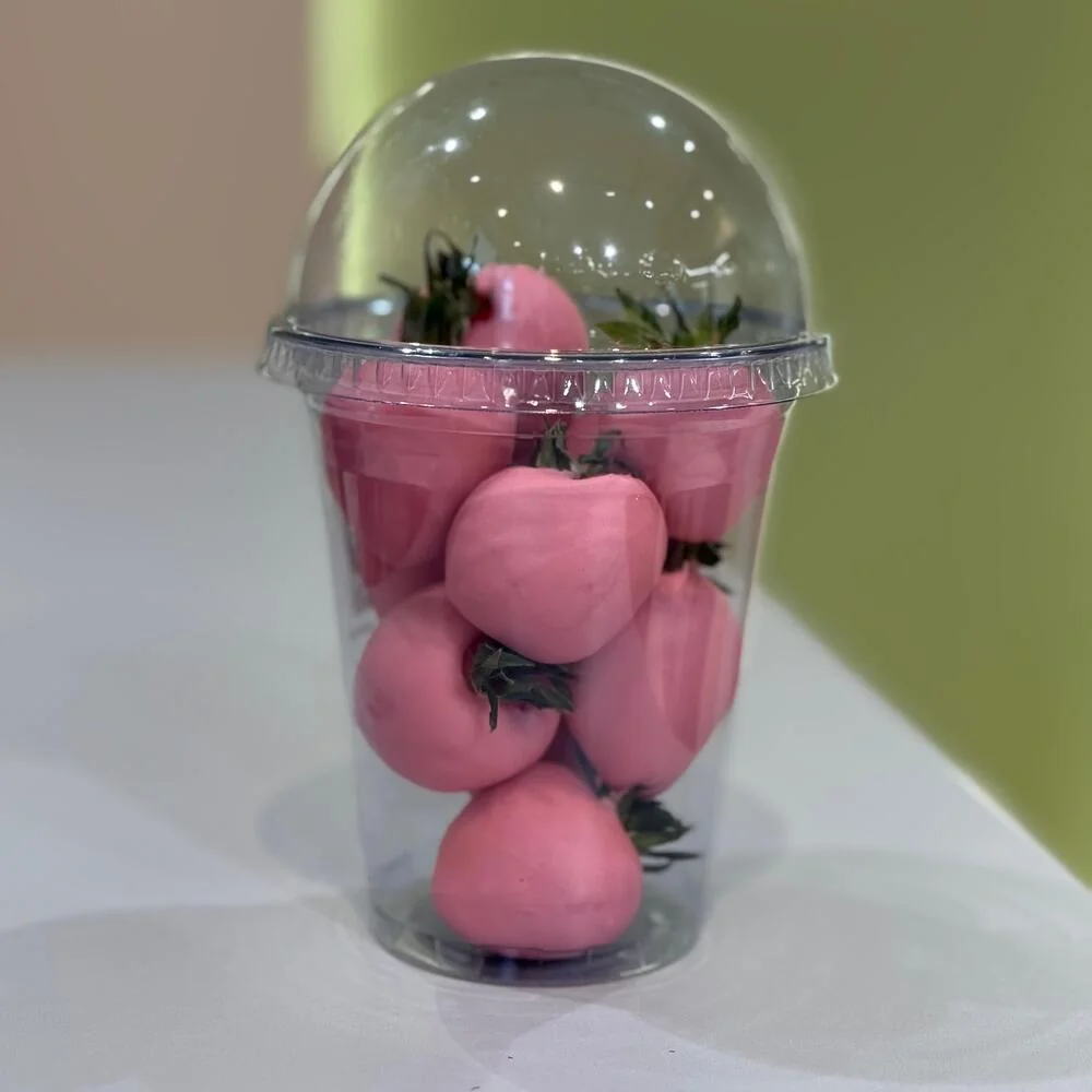 Клубника в шоколаде в стакане 200г