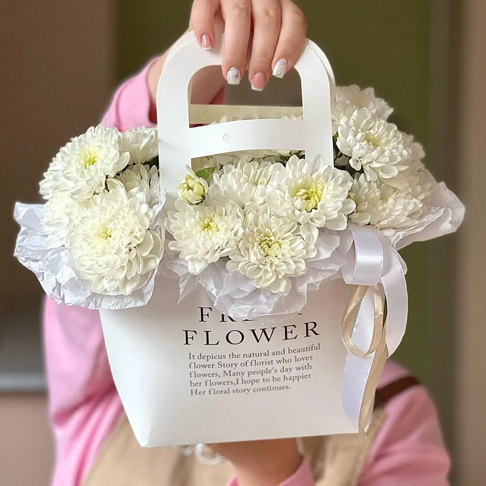 Сумка с хризантемой